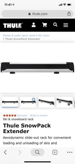 Unopened Thule SnowPack Extender