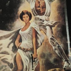 Star Wars 1981 Original Movie Poster Mini Series From Topps Cards Mint Condition Folded