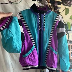 Retro Vintage Windbreaker Outerstuff 