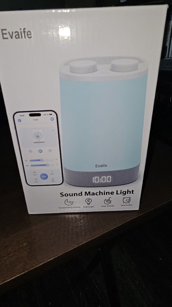 (ORIGINAL BOX, NEVER OPENED)White Noise Device For infants 🚼 Bluetooth Ready