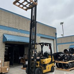  Yale Veracitor 50VX Stage 3 Mast Sideshift 5,000 LBS 3 Way Forklift Fork Lift