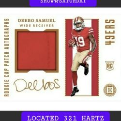 SPORTS CARDS SHOW TODAY SATURDAY IN DANVILLE FROM 4PM TO 9PM 50 % OFF SINGLES 1ST AND GOAL