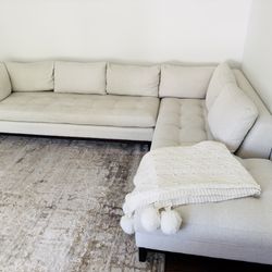 Arhaus Two Piece Couch 