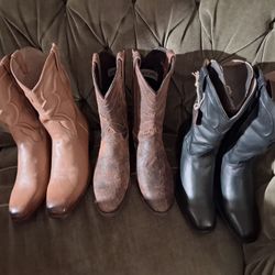 🔥 Cuero Boots – Multiple Sizes Available! 🔥