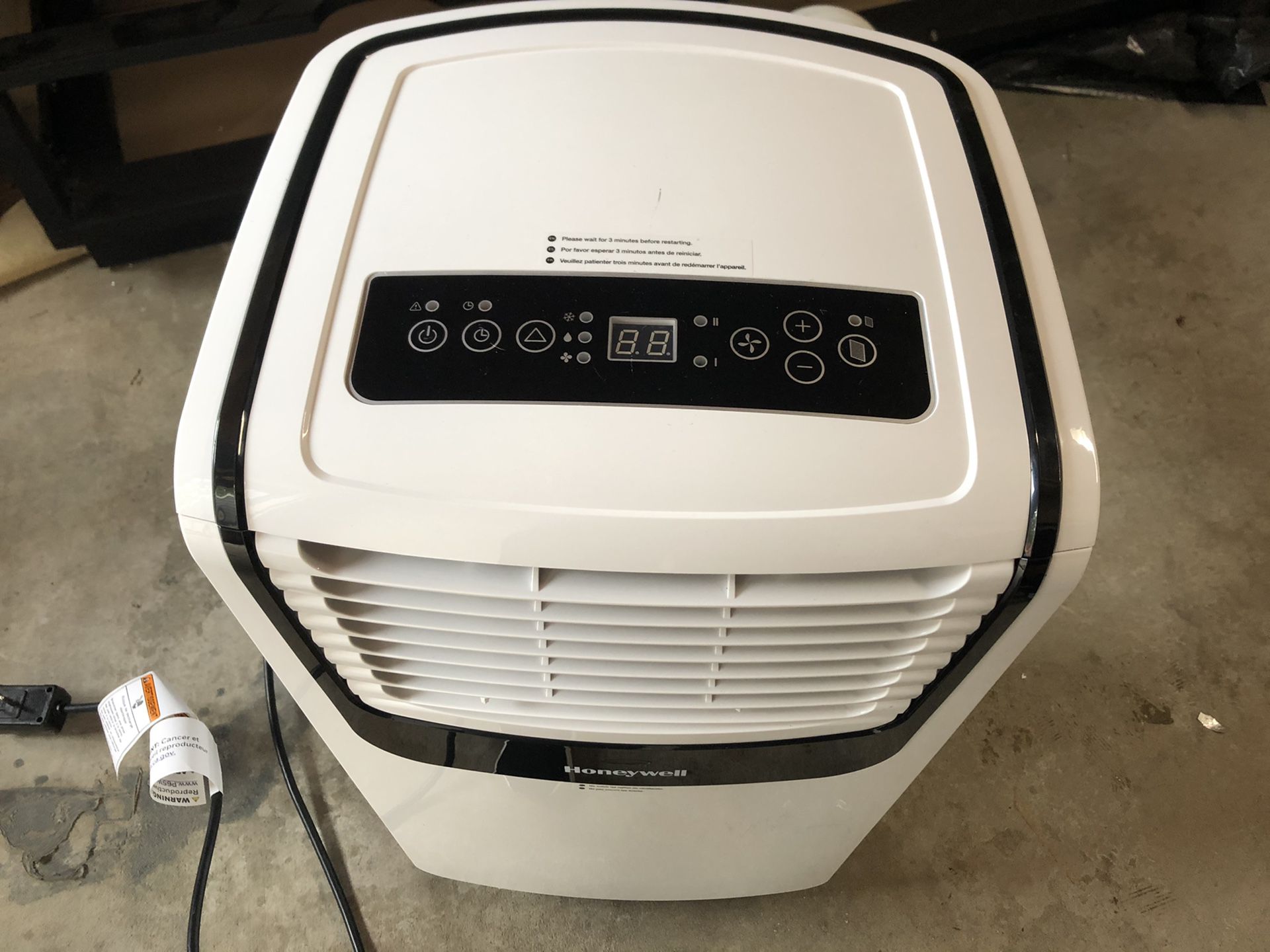 Honeywell portable air conditioner