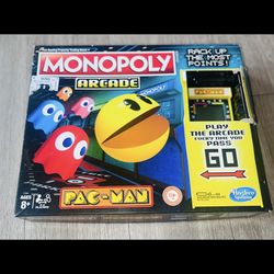 Pac Man Monopoly arcade Board Game 