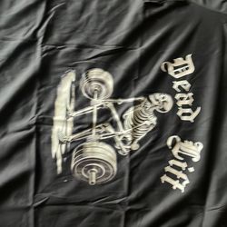 Deadlift shirt on back side