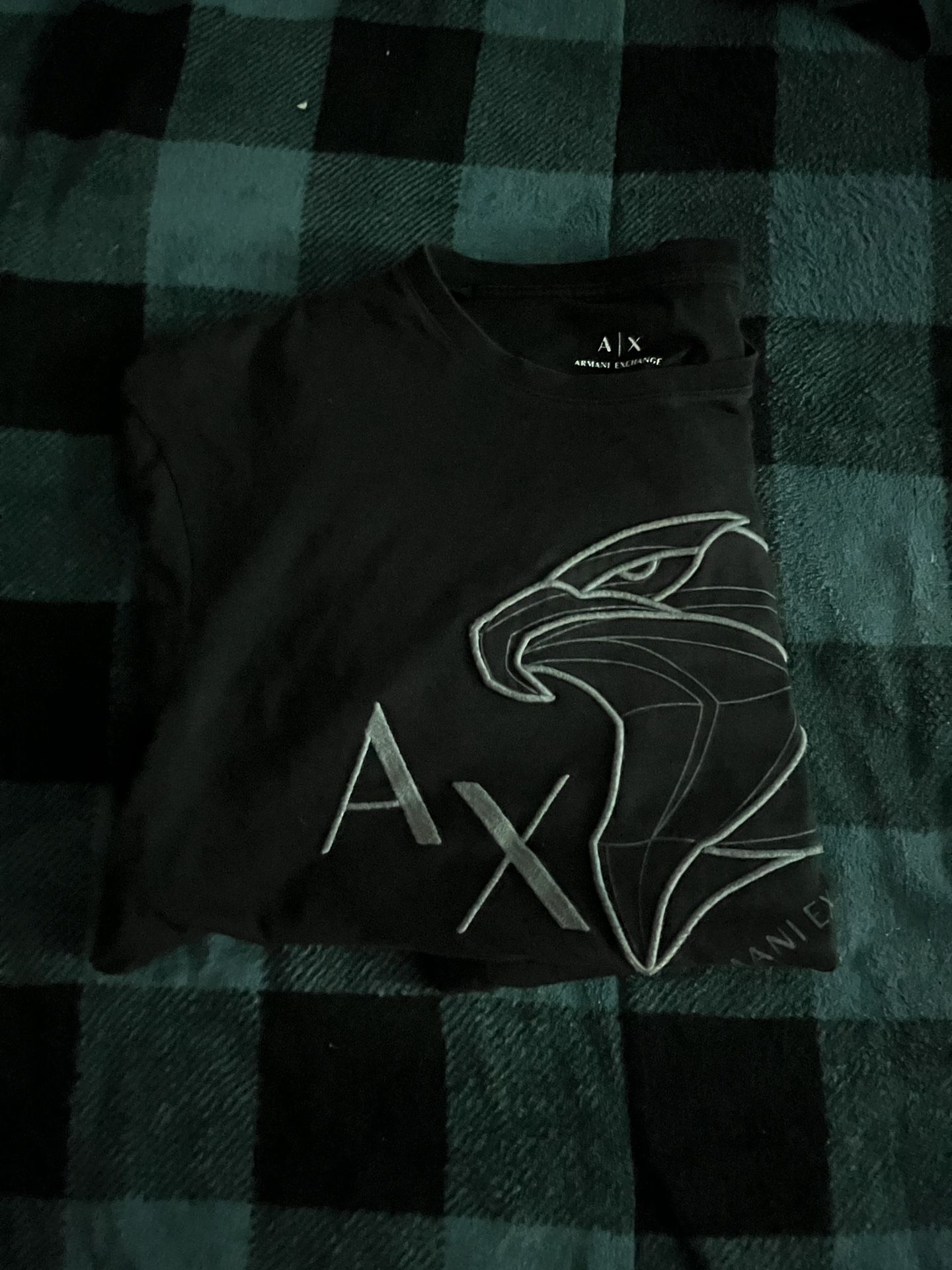 Black And Armani Exchange Shirt Size M