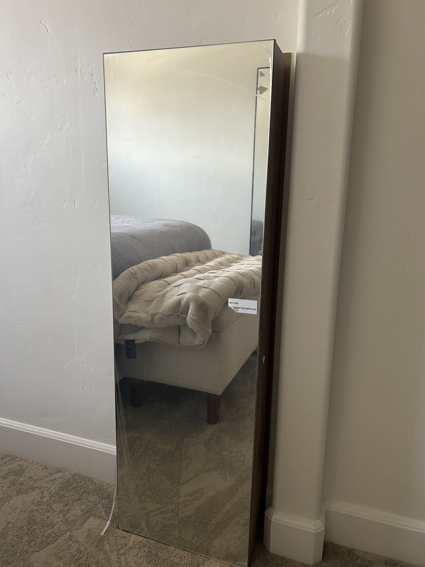 Wall Mirror/jewelry Case