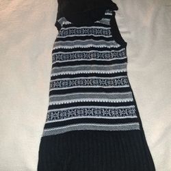 S/M Cozy Turtleneck Sweater Dress/Tunic