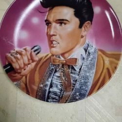 Elvis Presley Collector Plate.