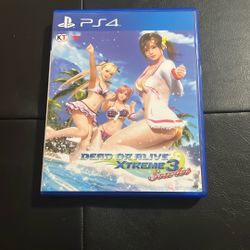 Dead Or Alive Xtreme 3 Scarlet PS4