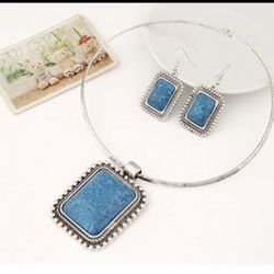 Flawless Bohemian Gem Choker Jewelry Set