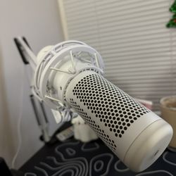 HyperX QuadCast S – RGB USB Condenser Microphone for PC
