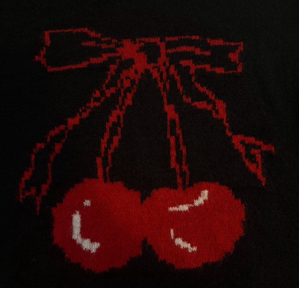Cherry sweater