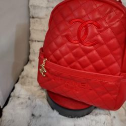 Designer Purse Book Bag ( Pink) & (Red)