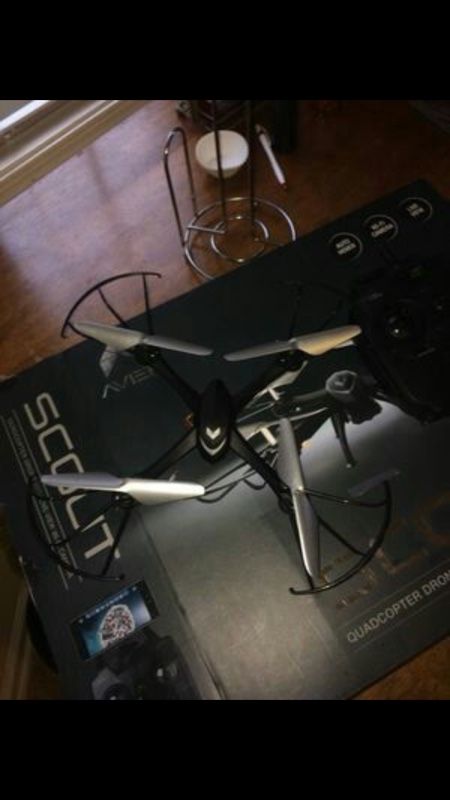 Brand new avier scout quadcopter drone with WiFi cam