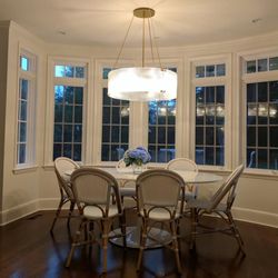 Table and 6 chairs