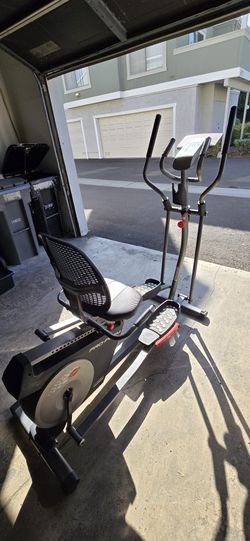 Elliptical Machine and Recumbent Bike