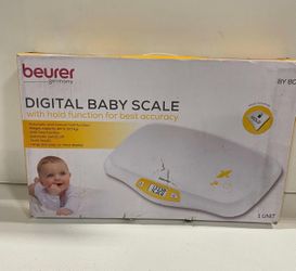 Beurer BY80 Digital Baby Scale, Infant Scale for Weighing in Pounds, Ounces