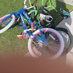 Bikes Girl And Boy