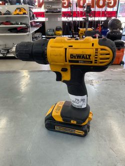 DeWalt DCD771 1/2” 20V drill