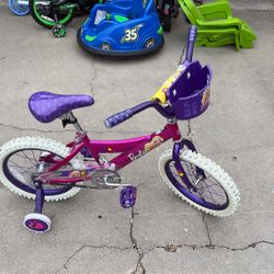 Girls Barbie Bike 16”
