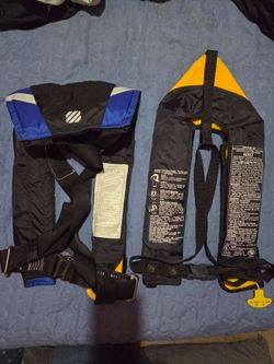 Inflatable PFD/life jackets