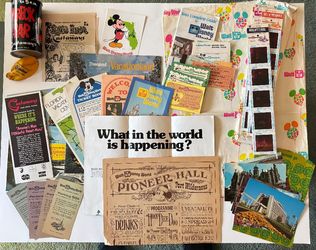 Vintage 1974 Walt Disney World Memorabilia Collection