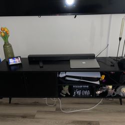 Modern TV Stand Black