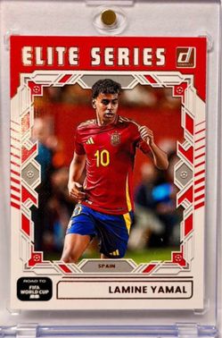 Lamine Yamal • 2025-26 Donruss Road to FIFA World Cup • Elite Series