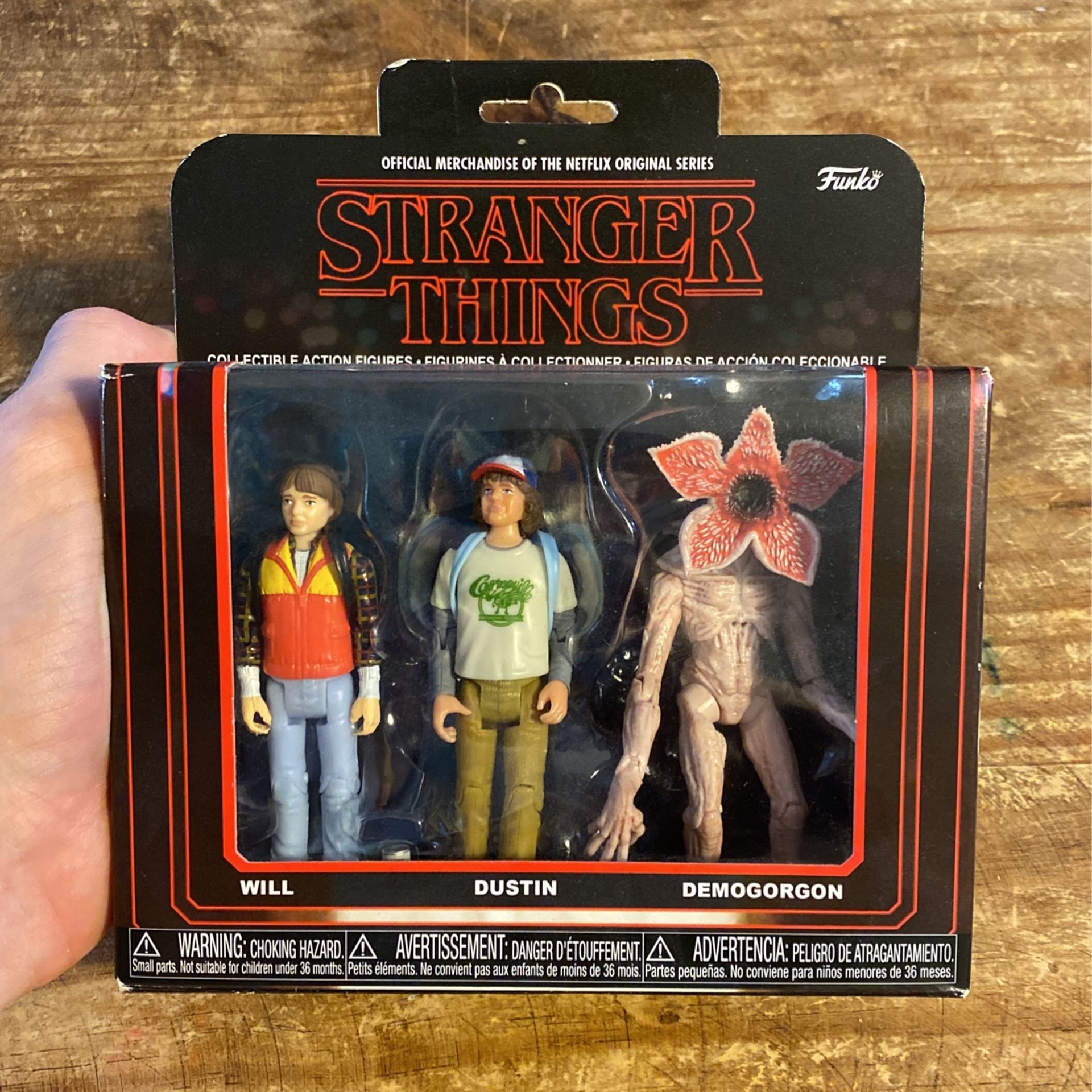 Stranger Things Action Figure Collectibles (3 Pack)