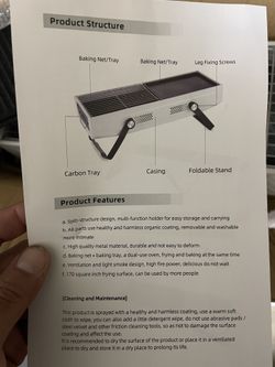 Grill. Small Portable/ Camping 