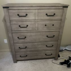 Wood Sturdy Dresser 