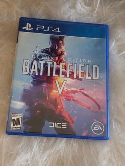 BATTLEFIELD V DELUXE EDITION Sony Playstation PS4 Game