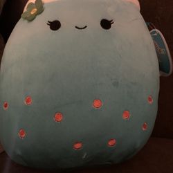 Squishmallow Jakarria Blue Boba Drink 12” Squish Squishmallows NEW