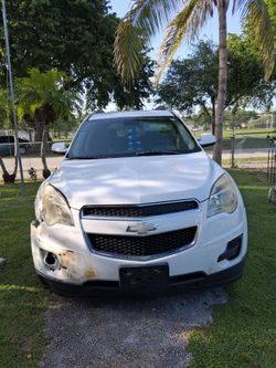 2013 CHEVY EQUINOX LT WHITE