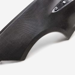 Carbon fiber rear quarter panel for the 2023-2025 Chevrolet C8 Z06