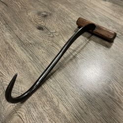 Early 1900’s hay bale / meat hook.