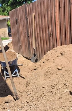 Clean dirt