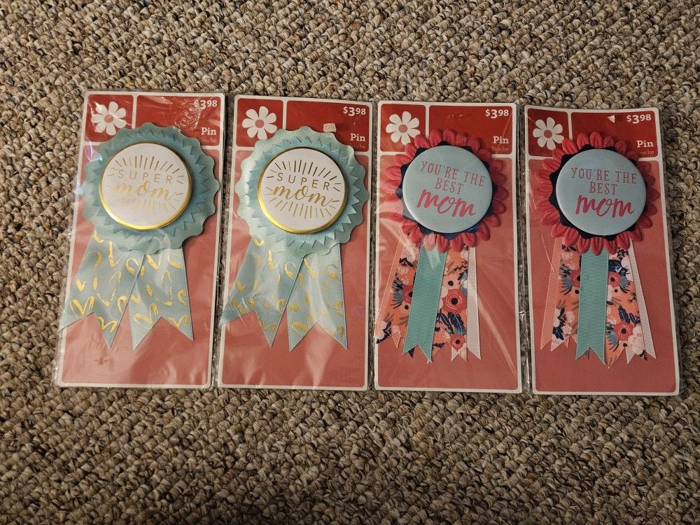 You're The Best Mom And Super Mom Pins
