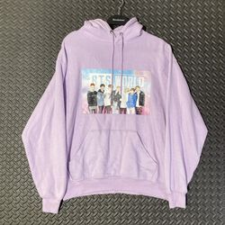 BTS World Purple Pacific & Co. Women’s Medium Hoodie Sweater 