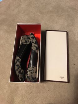Coach black flats 7-Women’s