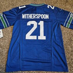 Devon Witherspoon #21 Seahawks Jersey