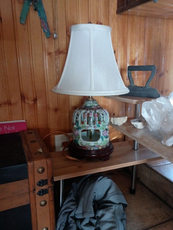 Japanese Bird Cage Lamp