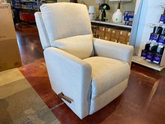 LA-Z- BOY Modern White Manual Rocking Recliner