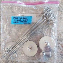 StandUP 12 Pack Table Number Holder, 12" tall, Number Stands, Card Holders, Signs, Wedding, Pics