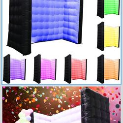 Inflatable background for photography photobooth photoshoot