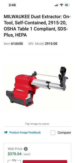Milwaukee Hammer Vac  18V