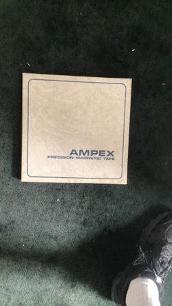 Ampex Magnetic recording tape quarter inch